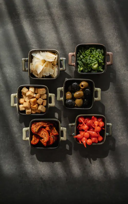 Restaurant Olympic Club ingrediënten