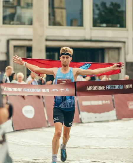 Finish Airborne Freedom Run (2)