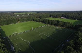 Voetbalveld op Papendal
