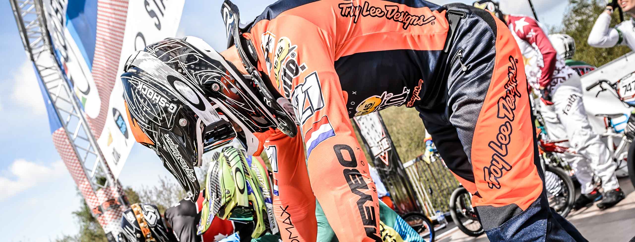 BMX bike racer Raymon van der Biezen Papendal